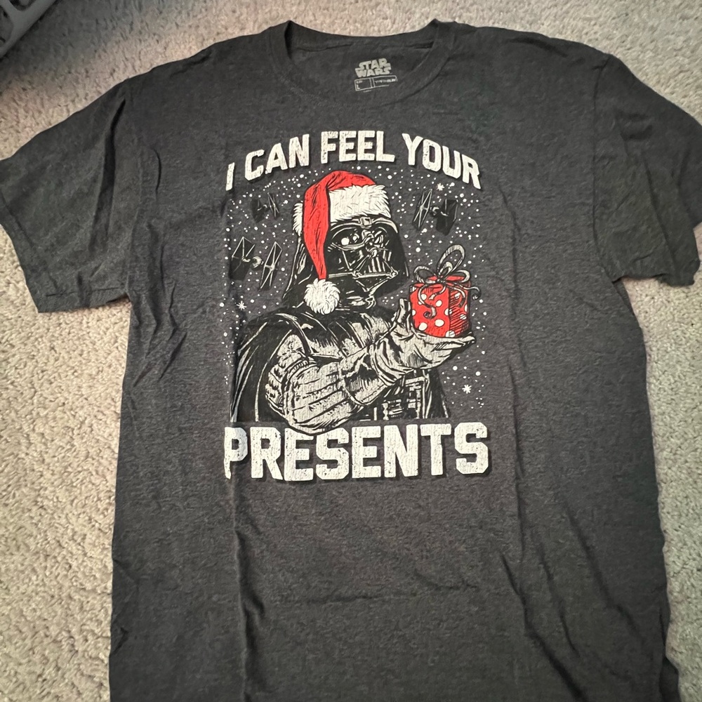 Star Wars Dark Gray Holiday T-Shirt